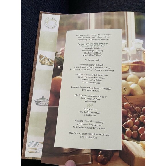 Fresh from the pantry: Recipes for every day - Longaberger Company - - Picture 3 of 3